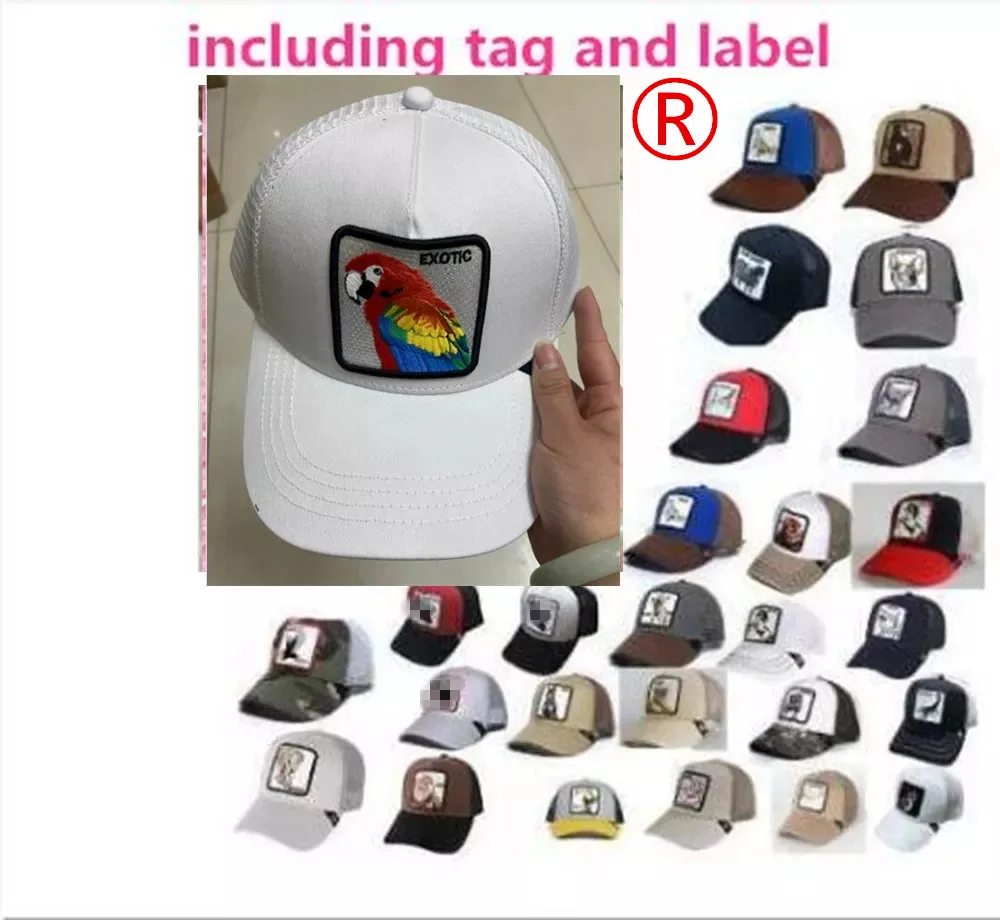 

Goorin wolf Cartoon embroidery DAFFY Snapback Cap Cotton Baseball Cap Men Women Hip Hop Dad Mesh Hat Trucker Cap Racing HAT-t01