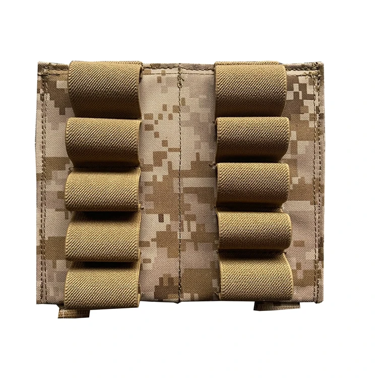 Outdoor Tactical Military MOLLE Accessory Package Tactical Double Row Elastic Sub Package