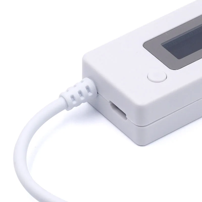 ЖК-дисплей USB детектор Вольтметр Амперметр мобильное зарядное устройство тестер