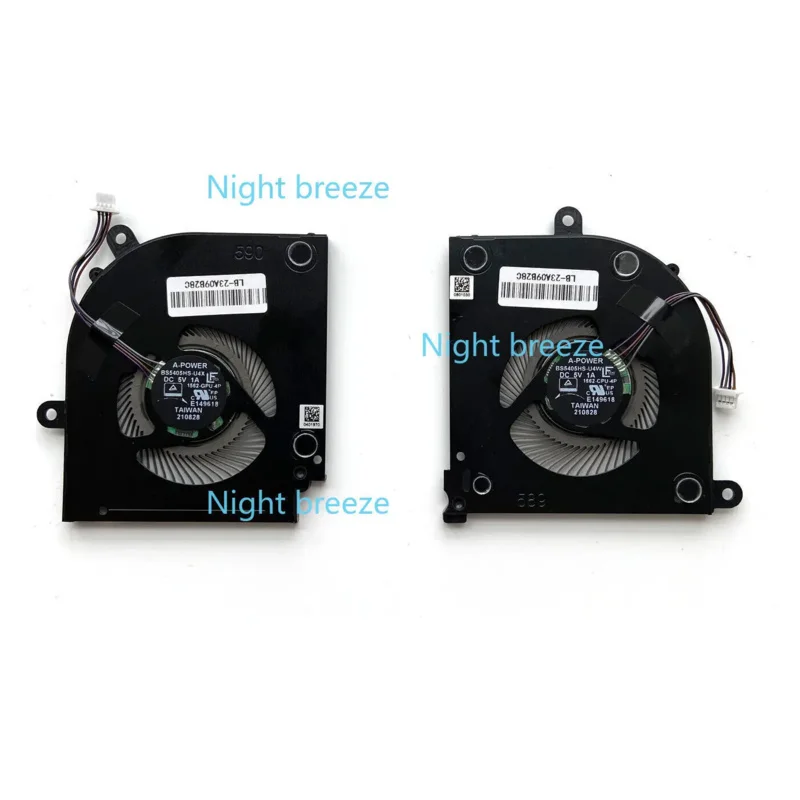 Новый охлаждающий вентилятор для процессора MSI MS-1563 MS-1562 Stealth 15M A11SDK A11SEK A11UEK