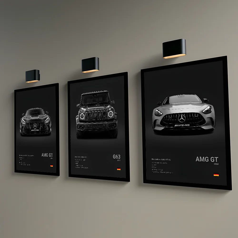 Автомобиль M-Mercedes-B-Benz-AMG GT G C63 300 500SL EVO A45 SLS R