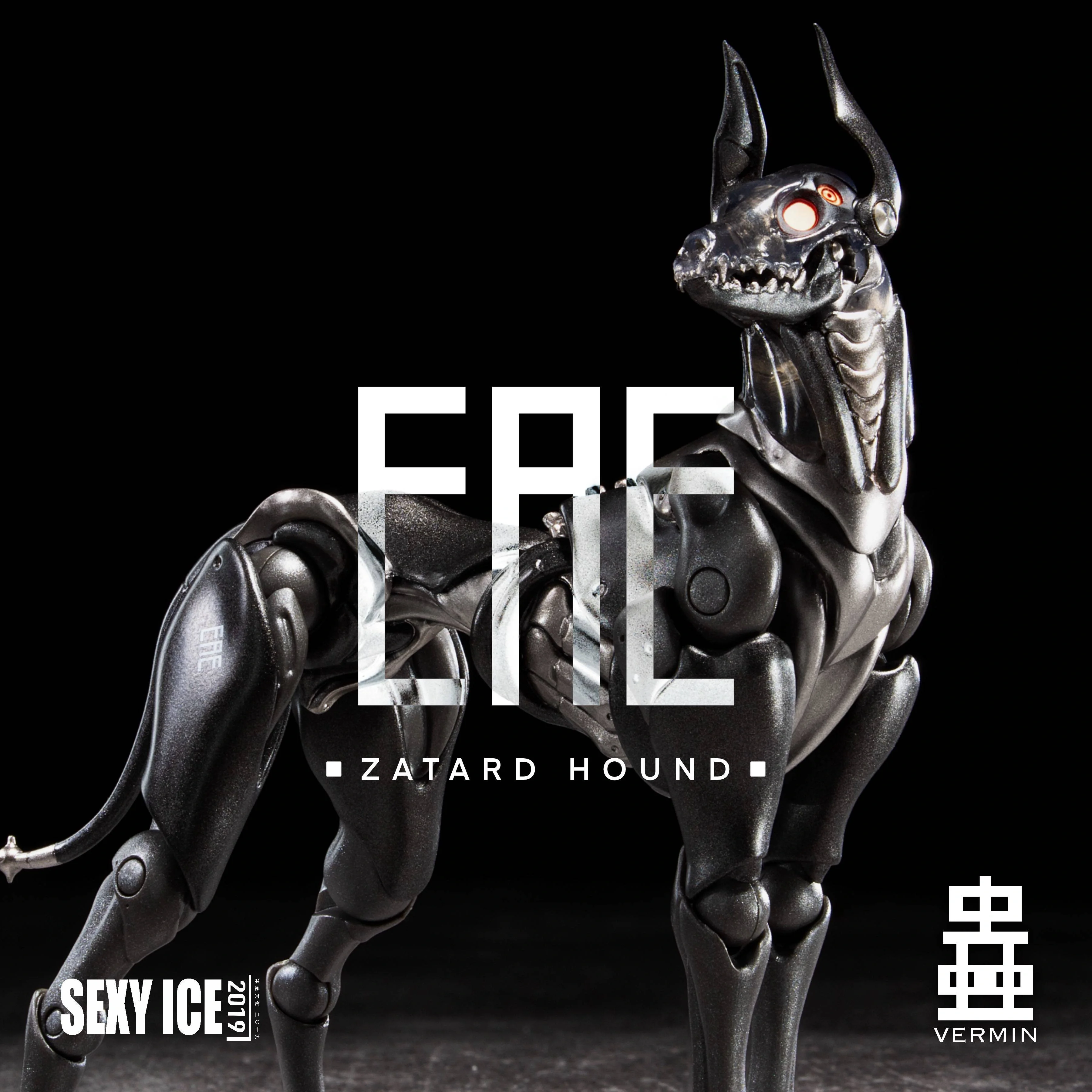 Фото В наличии: Sexyice / Ice Studio Vermin Series Eae Canine-Type Biological Zatard Hound (Предварительно окрашенная готовая фигурка) №3