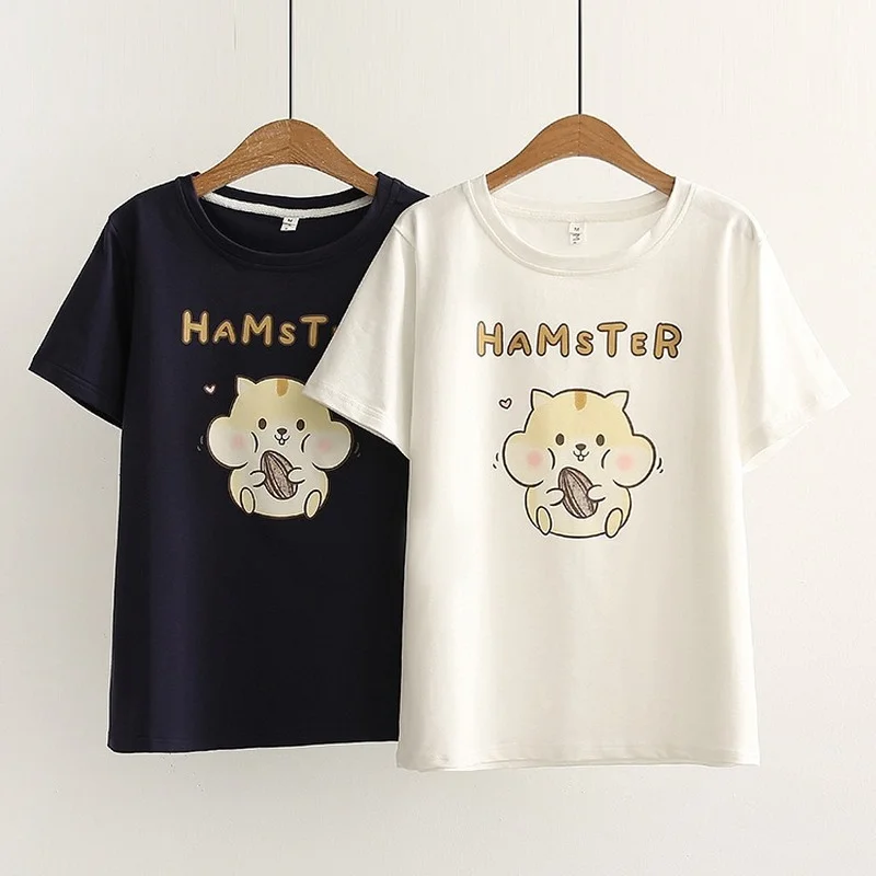 

Женская футболка с коротким рукавом, круглым вырезом и полурукавом