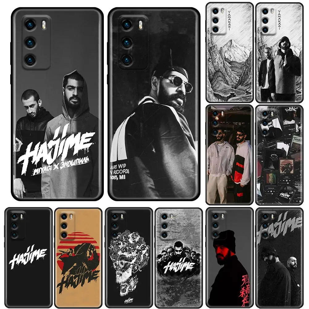 

Phone Case for Huawei P10 Lite P20 Case P30 P40 Lite P50 Pro Plus P Smart Z Soft Silicone Cover Hajime MiyaGi Andy Panda Singer