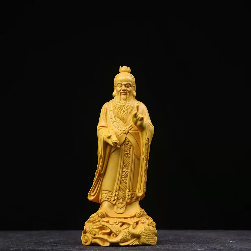 

Статуэтка из массива дерева Laozi, древние фигурки, философы, писатели и историки, сувениры для домашнего декора