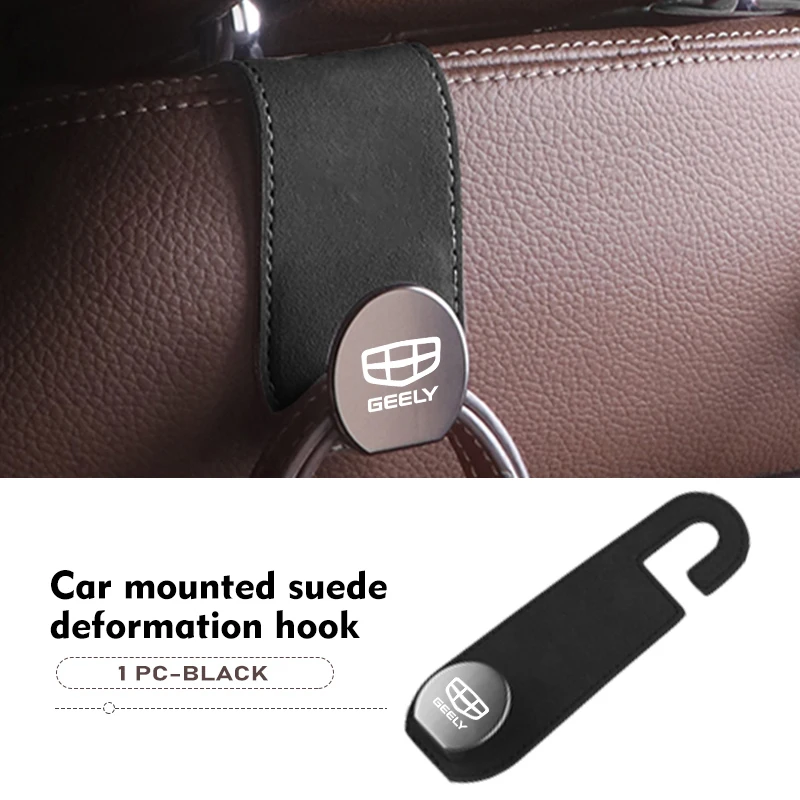 

Вешалка для хранения крючков на подголовник сиденья автомобиля, держатель для сумок, кронштейн для Geely Monjaro Atlas Tugella, геометрия C Coolray Emgrand ec