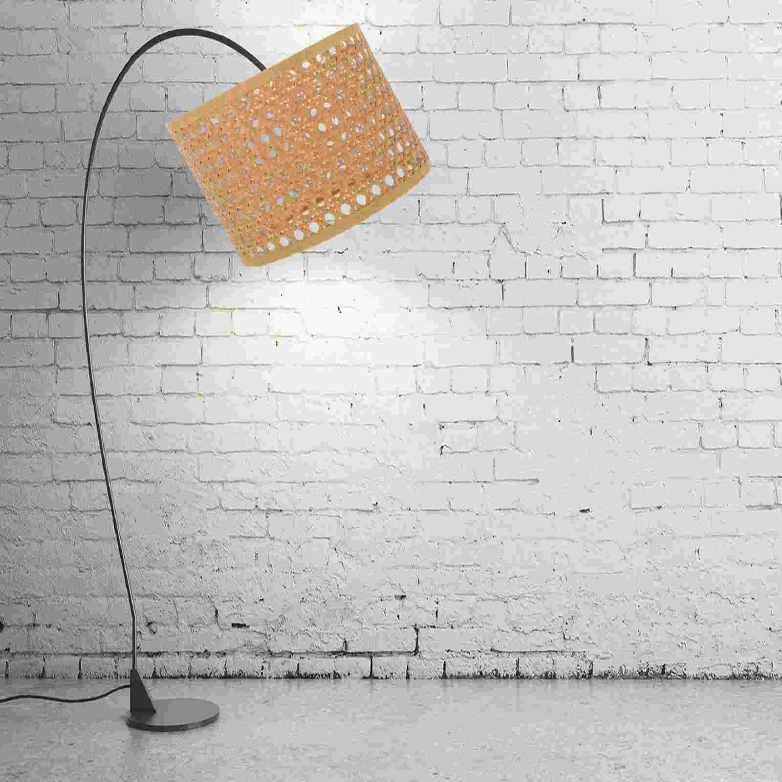 

Globe Light Lamp Shade Decor Accessories Woven Craft Cover Sconce Lights Indoor Wall Hand Lampshade Rattan Creative Red