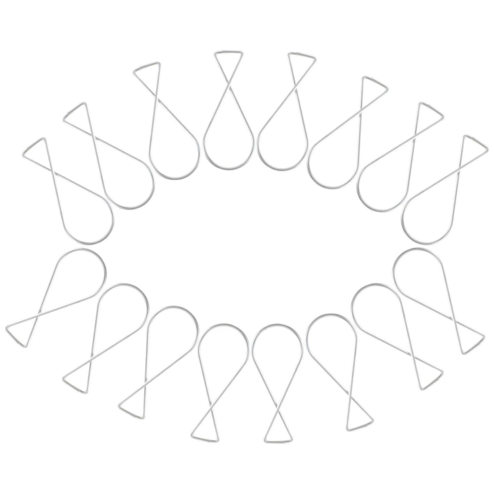 100 шт. потолочные декоративные металлические крючки подвесные прочные зажимы для