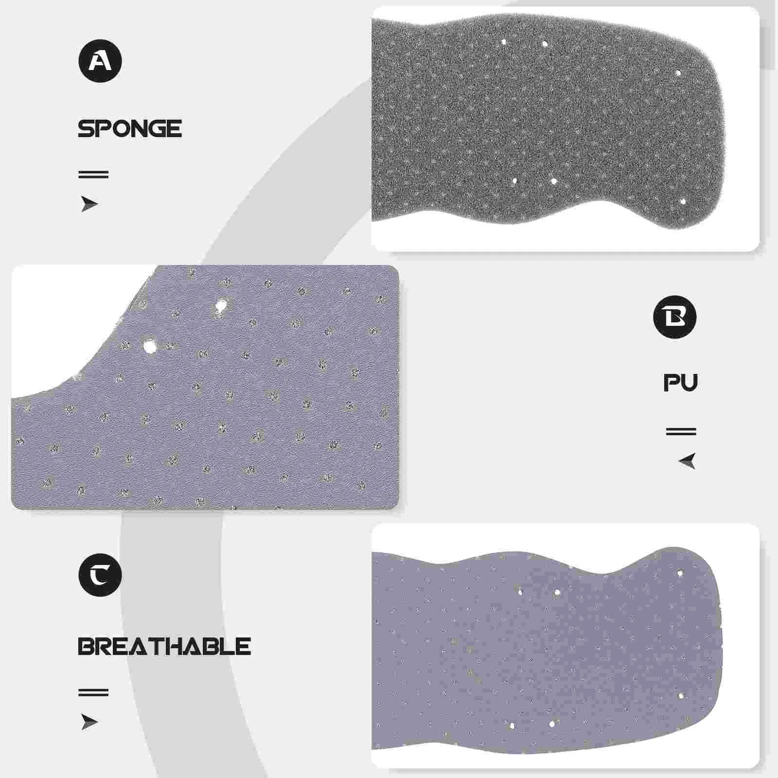 6-шт. Держатель каски сменный поглощающий коврик для лент моющийся