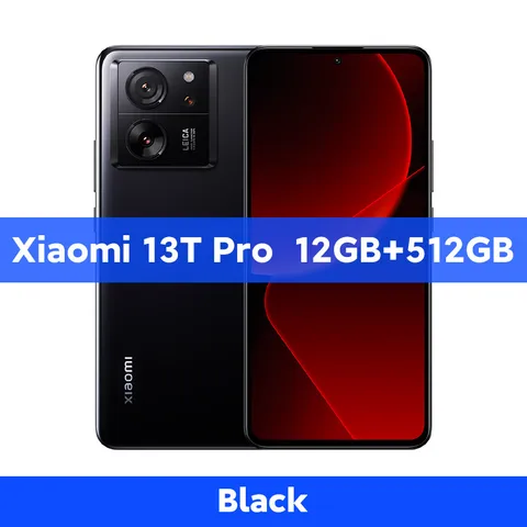 Xiaomi 13T Pro Телефон, экран 6,67 дюйма, 144 Гц Xiaomi 13T Pro, глобальная версия, 6,67 дюйма, 144 Гц, AMOLED-дисплей, 5G, 50 МП, камера Leica, 5000 мАч, аккумулятор, 120 Вт, HyperCharge, IP68, водонепроницаемый