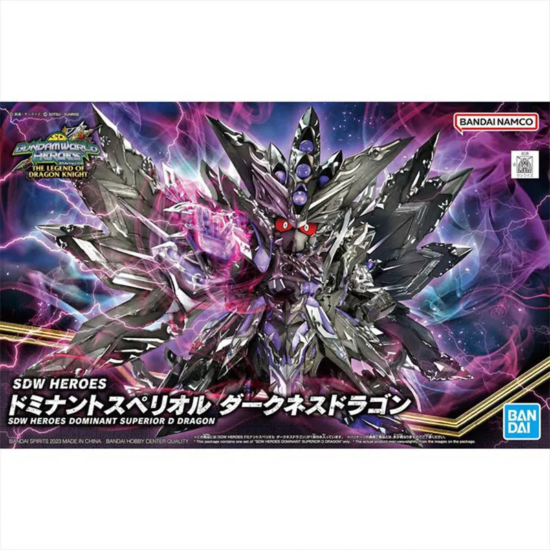Фото Конструктор Bandai SDW Heroes SD Gundam Aerial Daishogun Musha Superior Strike Freedom Darkness Dragon: Меха-робот, сборная модель, игрушка №5