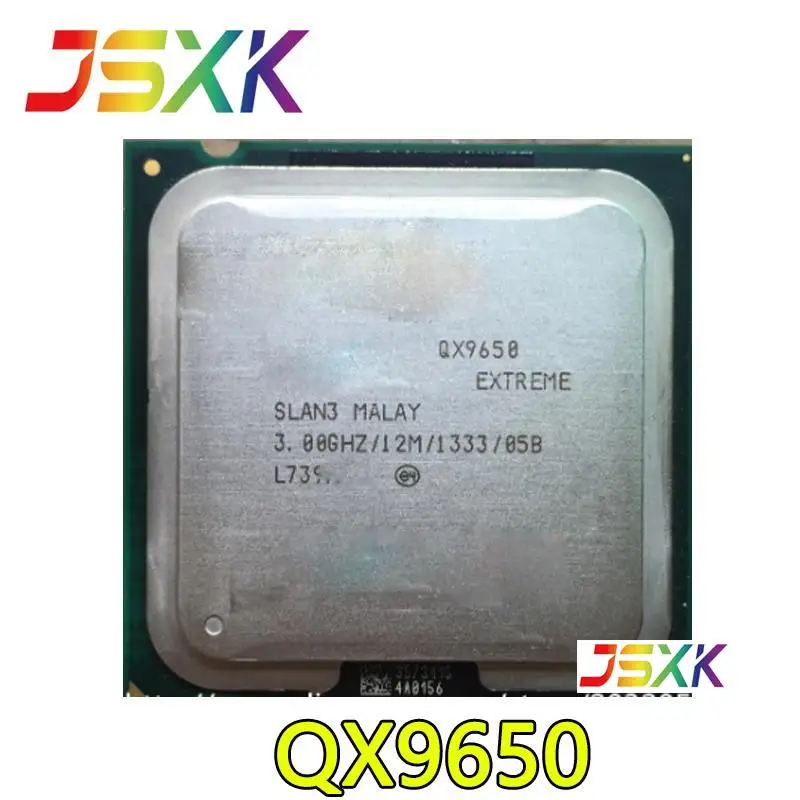 Для Intel CPU CORE 2 Extreme QX9650 процессор 3,00 ГГц/12M/1333 МГц четырехъядерный разъем 775 Быстрая доставка Для Intel CPU CORE 2 Extreme QX9650 процессор 3,00 ГГц/12M/1333 МГц четырехъядерный разъем 775 Быстрая доставка