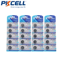 20pcs pkcell new battery cr1632 ecr1632 1632 br1632 dl1632 ecr1632 3v lithium coin cell