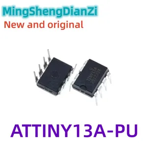 MCU 8-bit ATtiny AVR RISC 1KB-2, 5 V/3, 3 V/5V 8-Pin PDIP-Schiene/Rohr ATTINY13A-PU