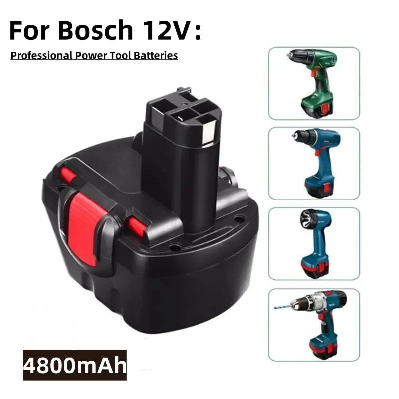 Аккумуляторная батарея отвертки Bosch 12 В 4800 мАч PSR BAT043 BAT045 BAT049 2607335273 2607335274