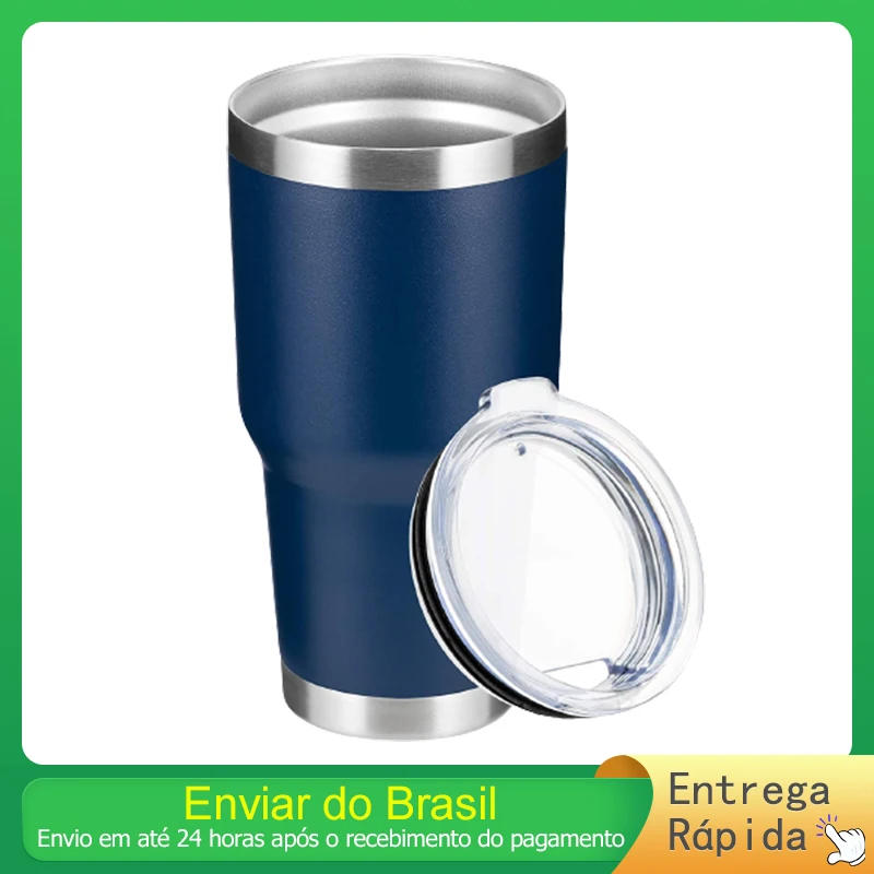 

Blue Stainless Steel Multipurpose 900ML Bottle Cup For Portable Car
