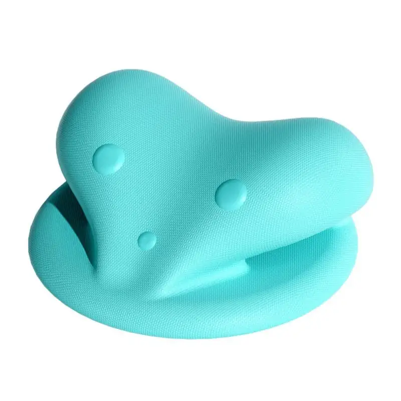 

Подушка для растяжки шеи, удобная эффективная и эластичная Расслабляющая подушка для выравнивания позвоночника, плеч, шеи