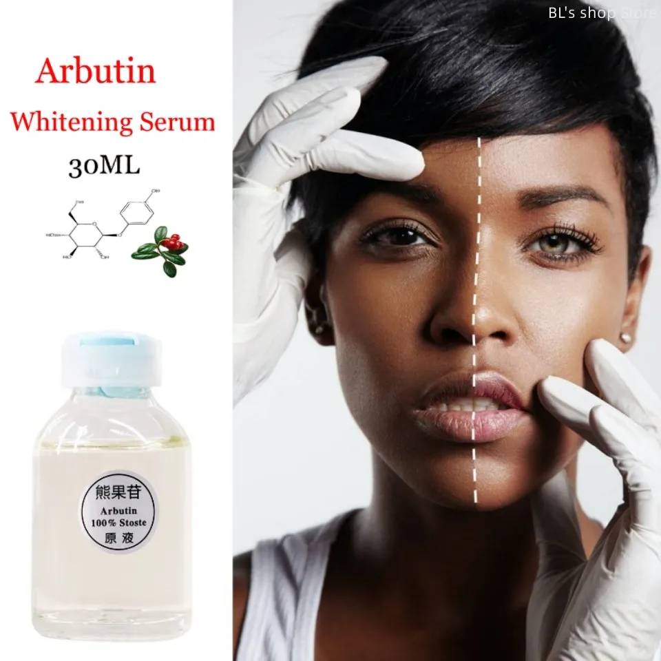 

Arbutin Skin Brighten Serum Hyaluronic Acid Whitening Essence Liquid Removal Chloasma Fades Freckles Dark Spots Improve Dullness