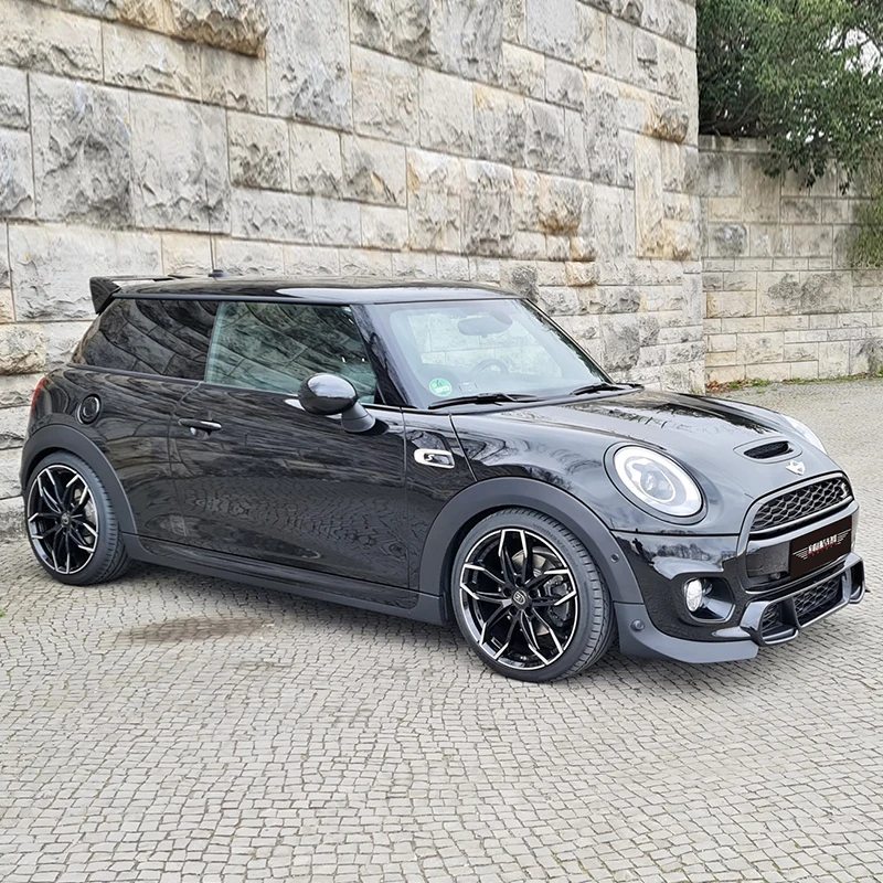 Передний разделитель губ для MINI JCW F55 F56 F57 2013-2019, бампер, спойлер на подбородке, крылышки, аксессуары, внешний комплект кузова автомобиля (art.: 3920cd3362e4f) - 3920cd3362e4f