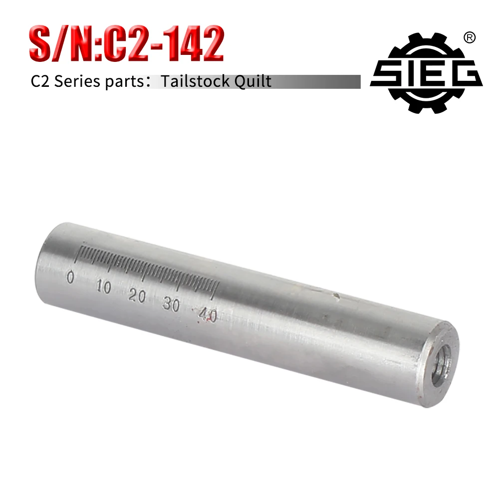 

Metric tail shaft SIEG C2&SC2&CX704&Grizzly G8688&G0765&Compact 9&JET BD-6&BD-X7&BD-7 Mini Lathe Tailstock sapres part