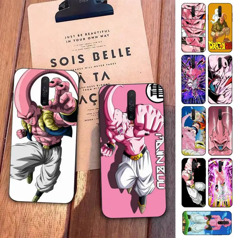 

BANDAI Anime Dragon Ball Majin Buu Phone Case for Redmi 5 6 7 8 9 A 5plus K20 4X S2 GO 6 K30 pro