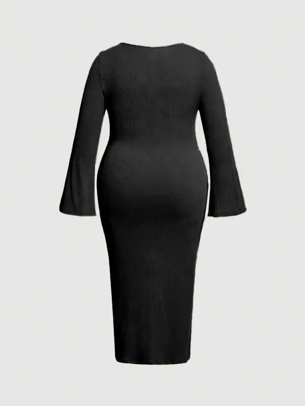 Рисунок 6 - Женское облегающее платье с запахом на бедрах