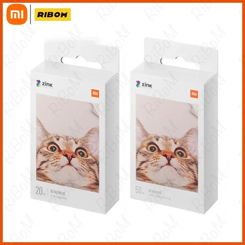 

Карманный принтер Xiaomi Mijia, самоклеящиеся листы для принтера Mi ZINK, 3 дюйма