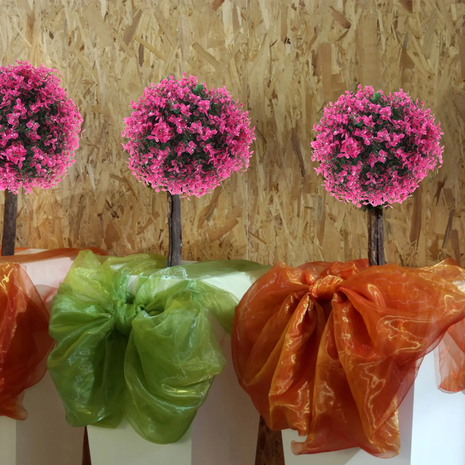 

Decorative Ceiling Ornaments Fake Grass Ball Artificial Plants Simulated Topiary Balls Decorate