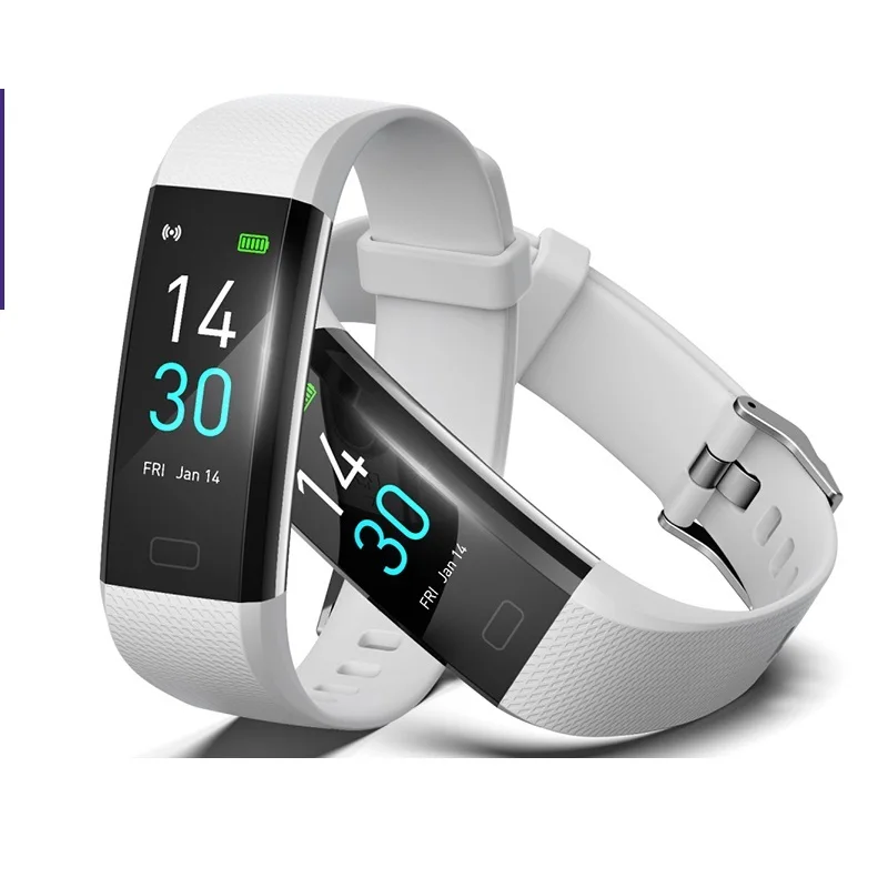 

Runmifit New S5 Second Generation Temperature Smart Bracelet, Heart Rate Blood Oxygen Blood Pressure Waterproof Smart Watch
