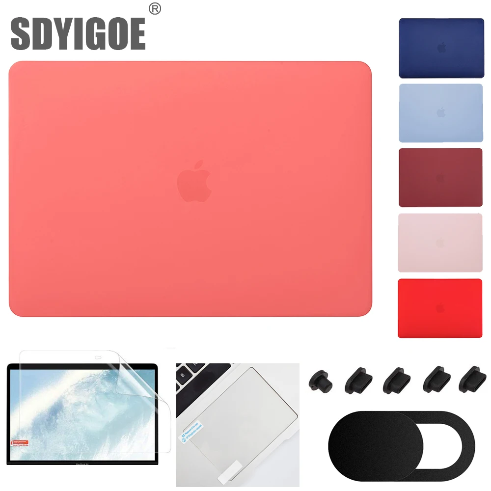 Матовый чехол для ноутбука Macbook M1 M2 Chip Air Pro12 13 15 16 дюймов Pro14/13Air A2681 A2289 A2442 A2337 A2338 A2179