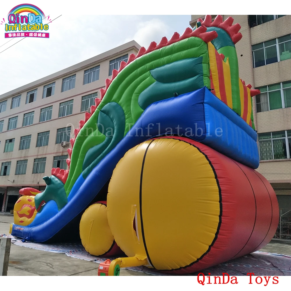 Коммерческий класс 11*6*7M Slip N Slide большая надувная горка Kahuna для детей