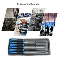 6 piecesset pick and hook set durable o ring and seal puller remover magnetic pick up tool for automotive electronic
