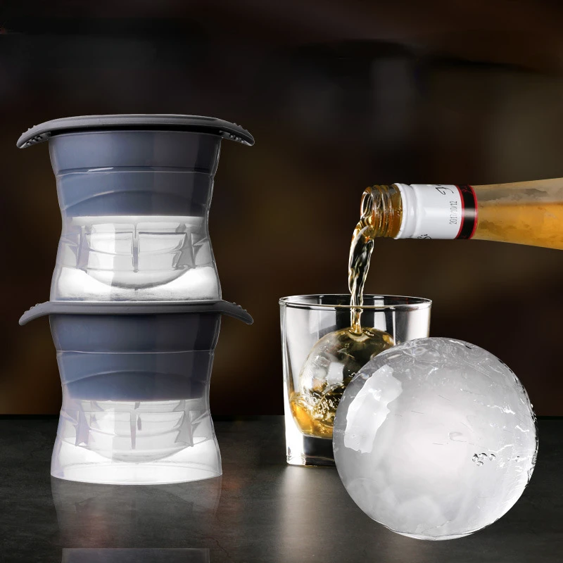 

Большой холодильник, силиконовая коробка для мороженого, виски, коктейля, сделай сам, льдогенератор для вечерние, многоразовые круглые дома...