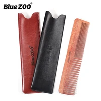 barber comb for men women natural wooden hair comb sandalwood hair brush for grooming combing hair beards barber accessories