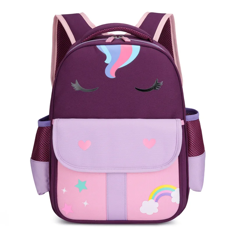 New Unicorn Shark Children Cartoon Bags Primary School Students Kids Large Capacity Backpacks Light Girls Boys Cute Backpack Hot