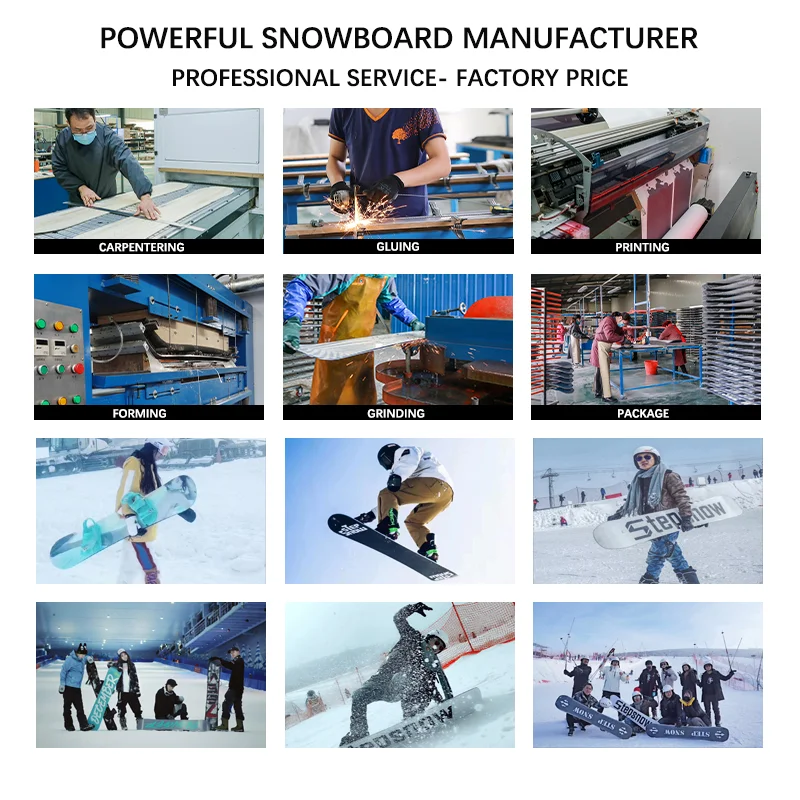 Сноуборд STEPSNOW для зимних видов спорта, для катания по снегу, для взрослых, альпийский, с изогнутым профилем, OEM-производство, деревянный (art.: 3920da4bcdce3) - 3920da4bcdce3