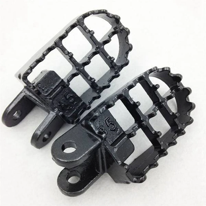 Стальные подножки для мотоцикла Honda XR250 XR 250 400 CR80 XR650L 96-05 XR350R 83-84 XR600R 89-00 XR650R 00-05