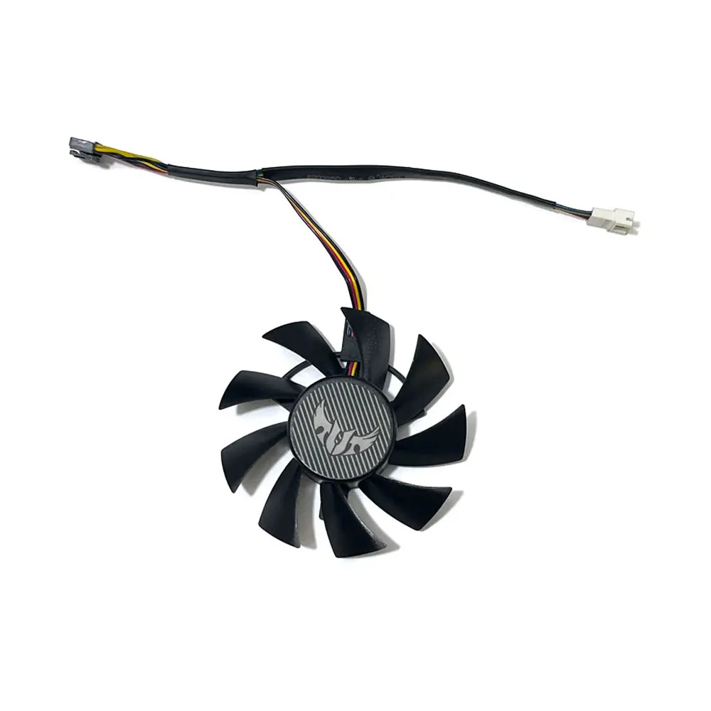 Фото Вентилятор охлаждения видеокарты 75 мм GTX1660 PLA08015S12HH для ASUS GTX 1660TI 1660SUPER TUF Gaming X3 RX5600 RX5700XT №5
