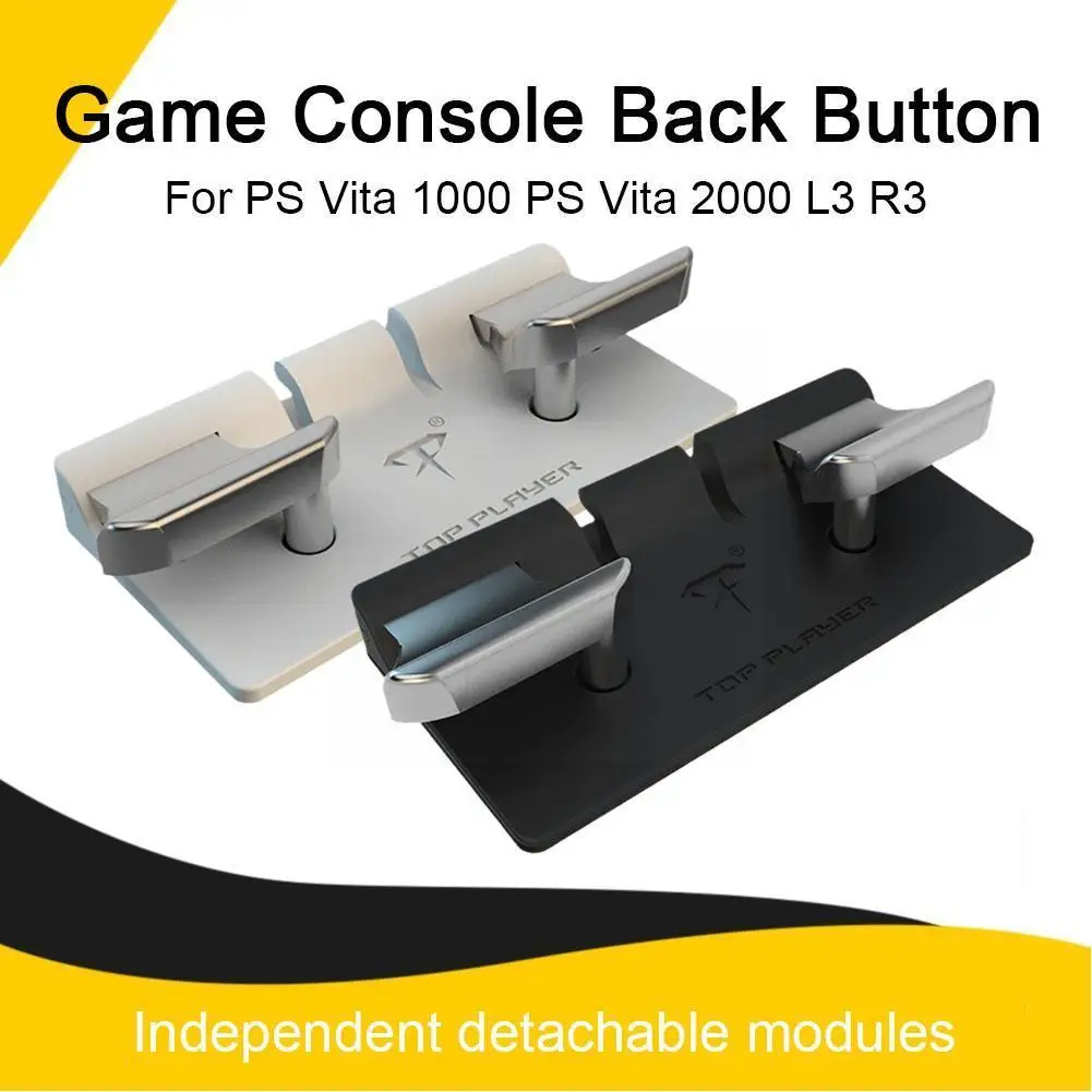 

L3 R3 Gaming Upgrade Trigger Button Grips Handle Back Touchpad Detachable Module for PS VITA PSV1000/2000 W4U5