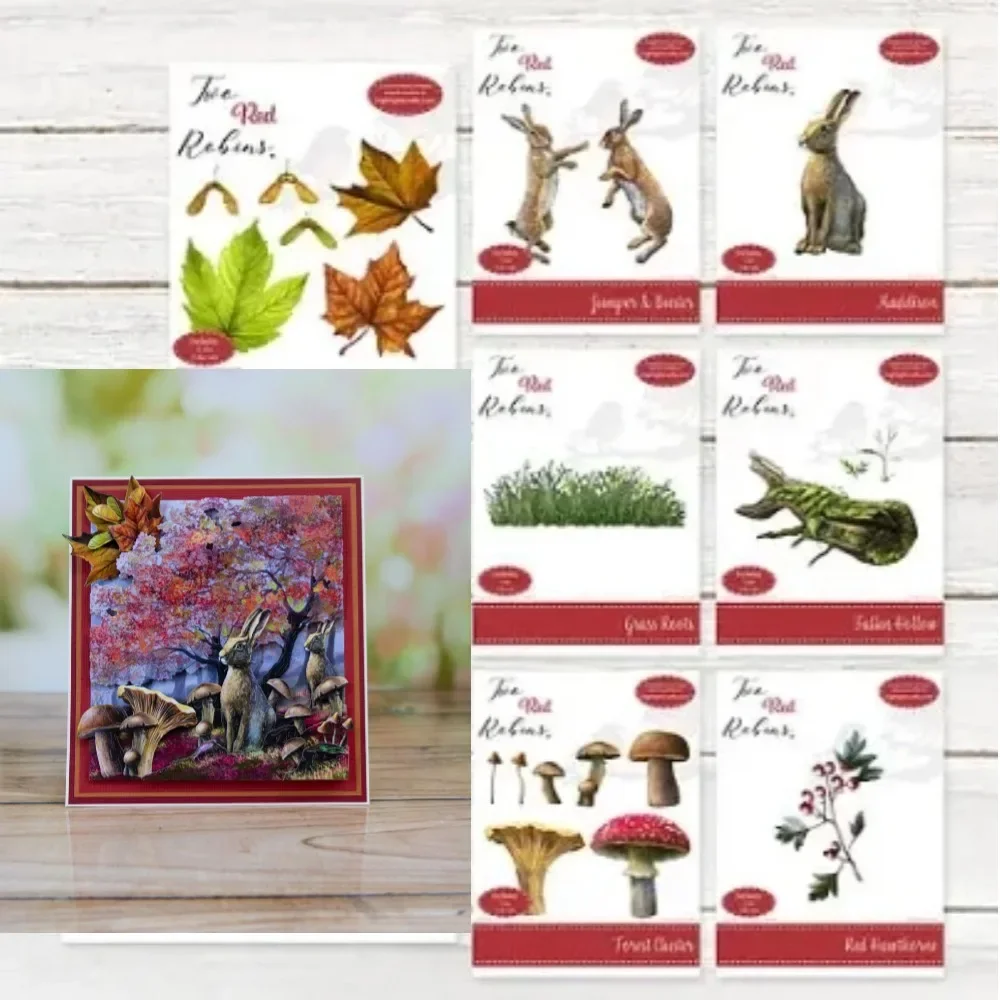 Ремесленные штампы Red Hawthorne набор штампов для DIY скрапбукинга вырезанные