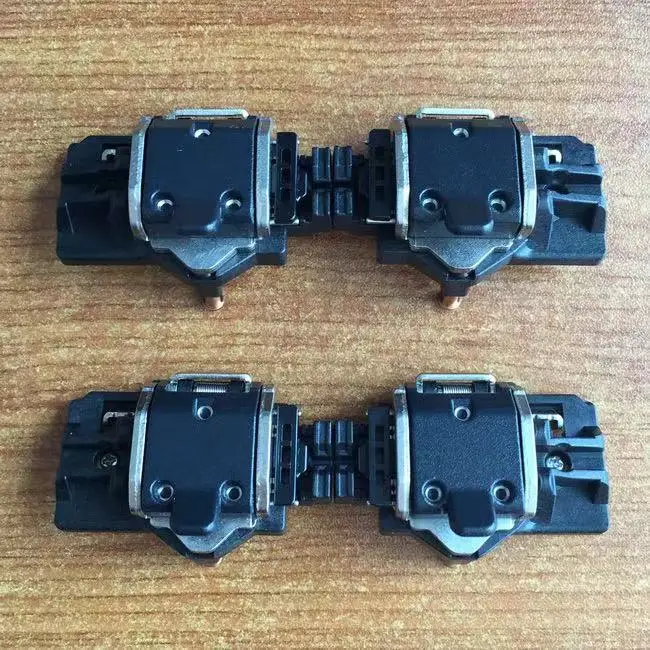 1 Pair Original FSM-80S FSM-70S 80C Fiber Optic Fusion Splicer Fiber Support Fixture Bracket 21S 22S 70S+ Fixture Newest