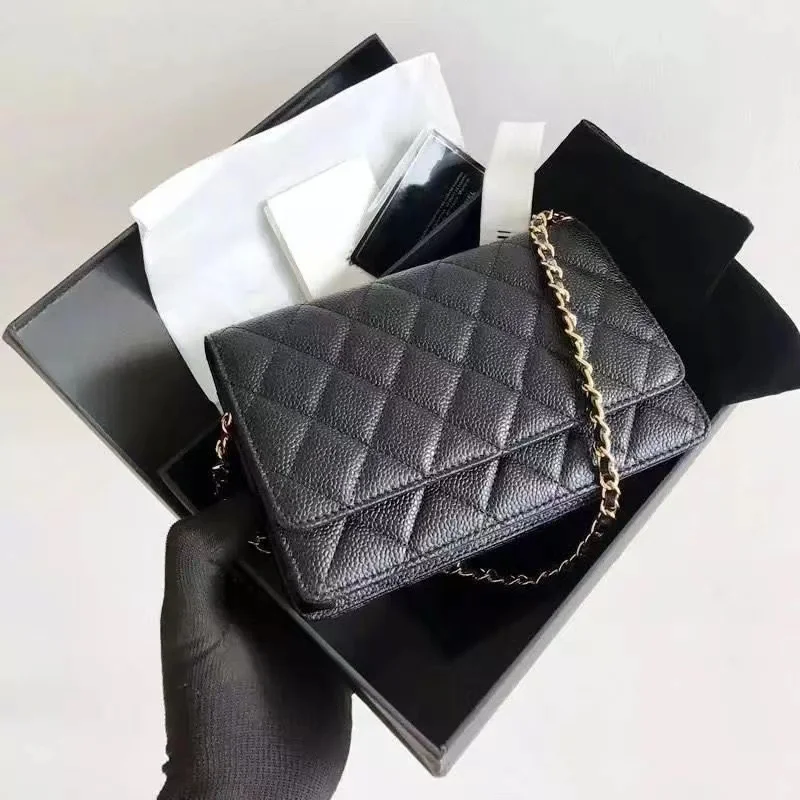

wholesale handbags designer on chain magnet clasp women purse square crossbody bag flap shoulder bags Chain Purse with logo
