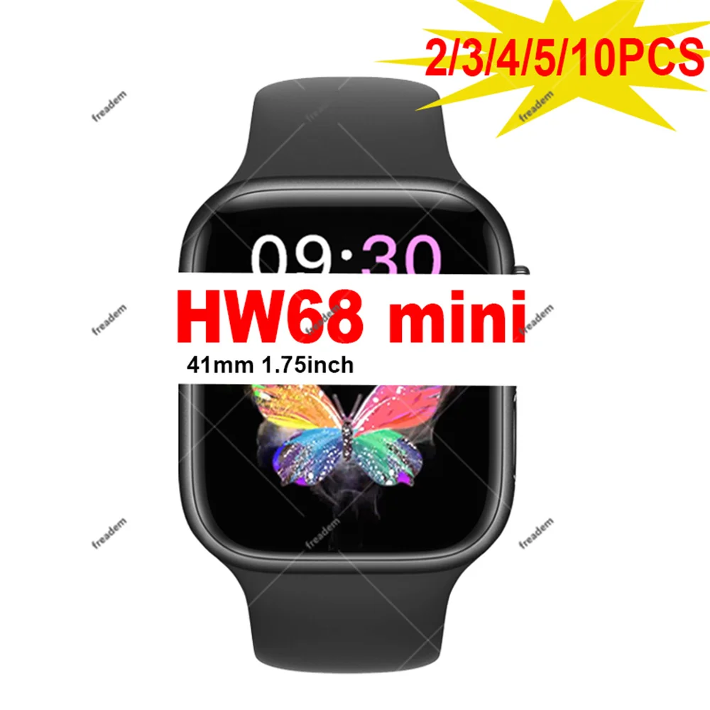 

41MM IWO Series 8 Smartwatch HW68 Mini Wireless Charging Watchprooft IP67 Bluetooth Call Health Monitoring Smart Watch for Women