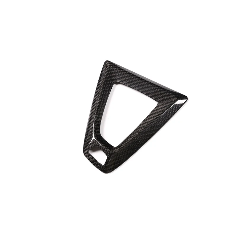 Для BMW M3 M4 F80 F82 F83 2014-2018 из настоящего углеродного волокна салон автомобиля рамка