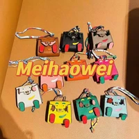 2022 new mini lychee pattern smiley bags earphone bags car accessories birthday gifts various holiday gifts etc