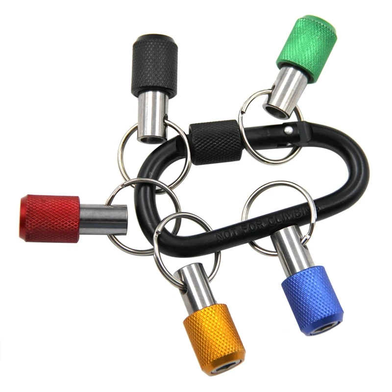 5 шт. 1/4 дюйма держатель отверток с шестигранным хвостовиком удлинитель брелок