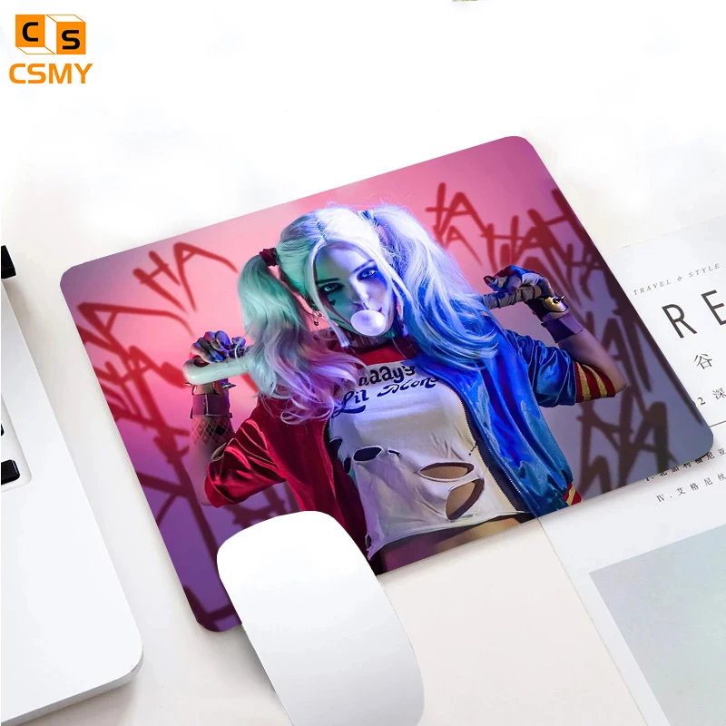 

Коврик для мыши Joker, маленький Коврик Для Мыши для ПК, игровой, для ноутбука, настольные аксессуары для геймеров, коврики для компьютера