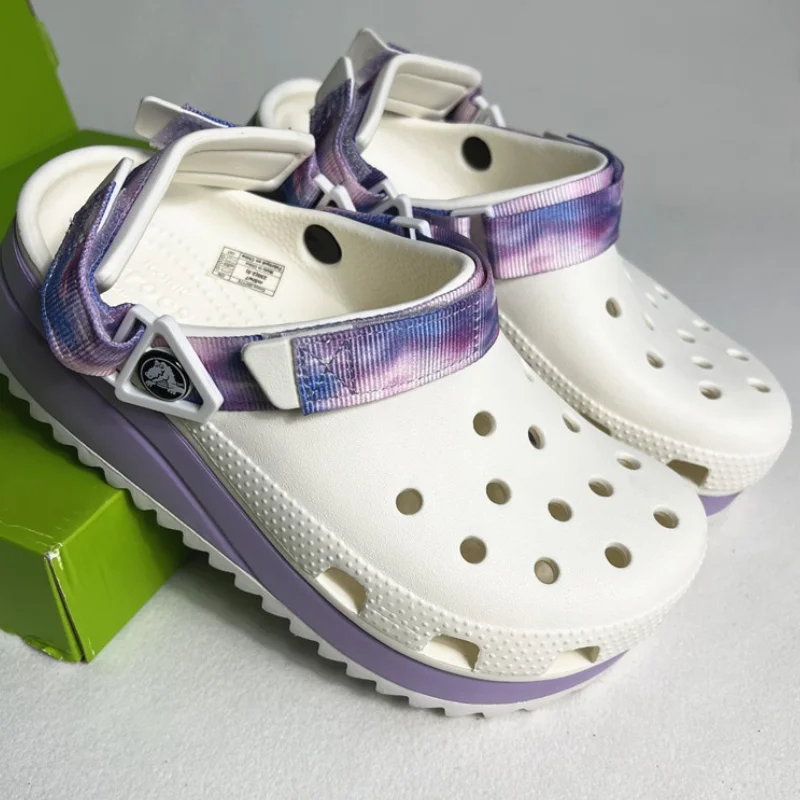 Классические сабо Crocs унисекс для взрослых тапочки увеличения роста обувь на