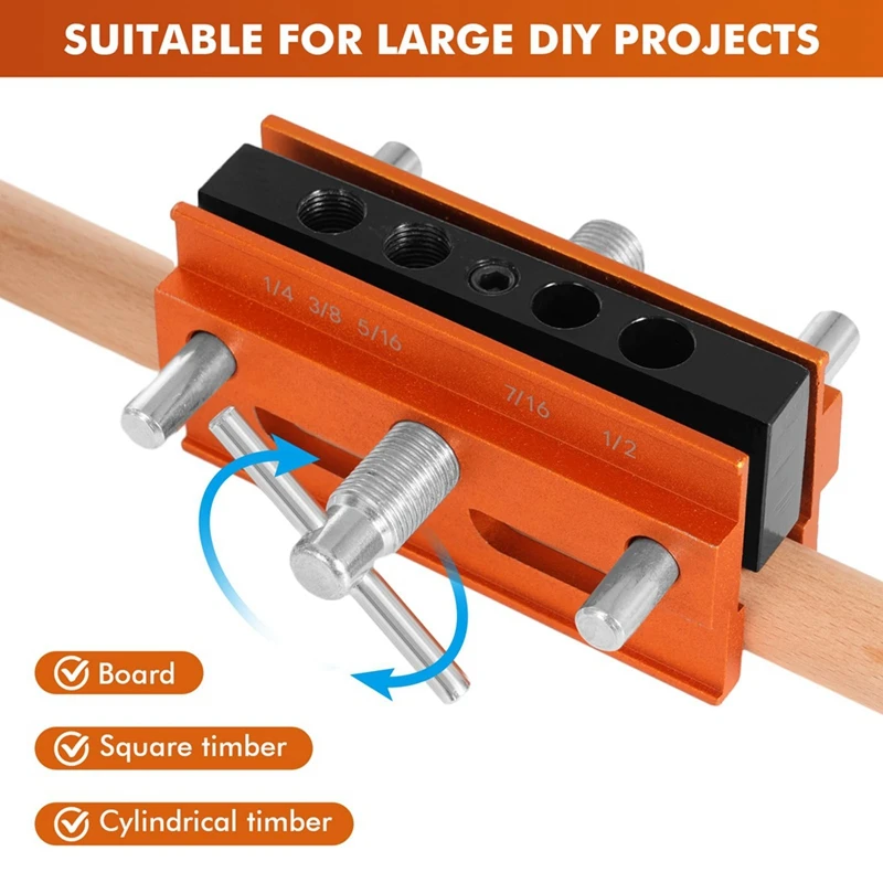 Комплект самоцентрирующихся дюбелей набор втулок для направляющих столярных