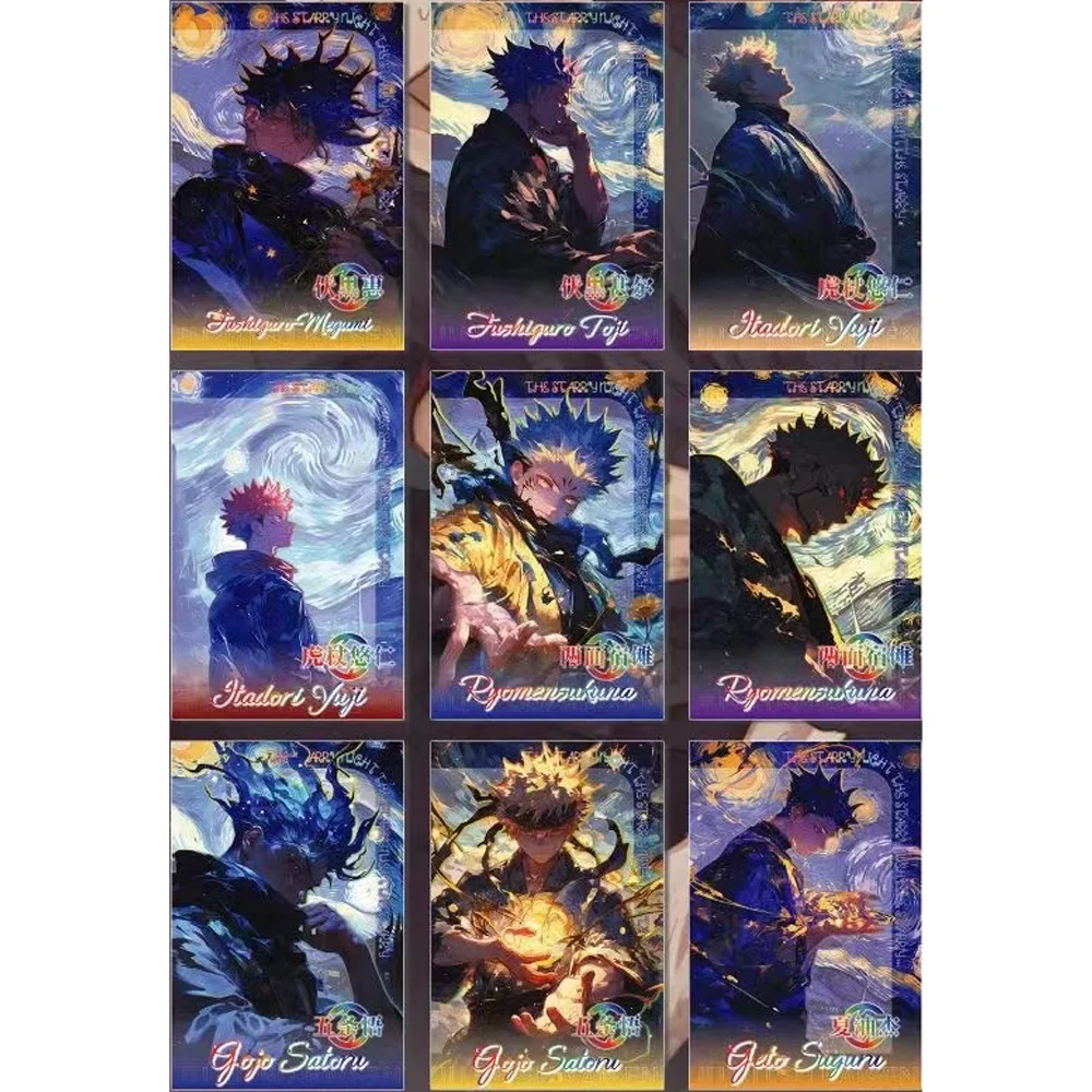 Японская аниме-карта юютсу Kaisen все наборы аниме-персонаж редкая флеш-карта Ssr